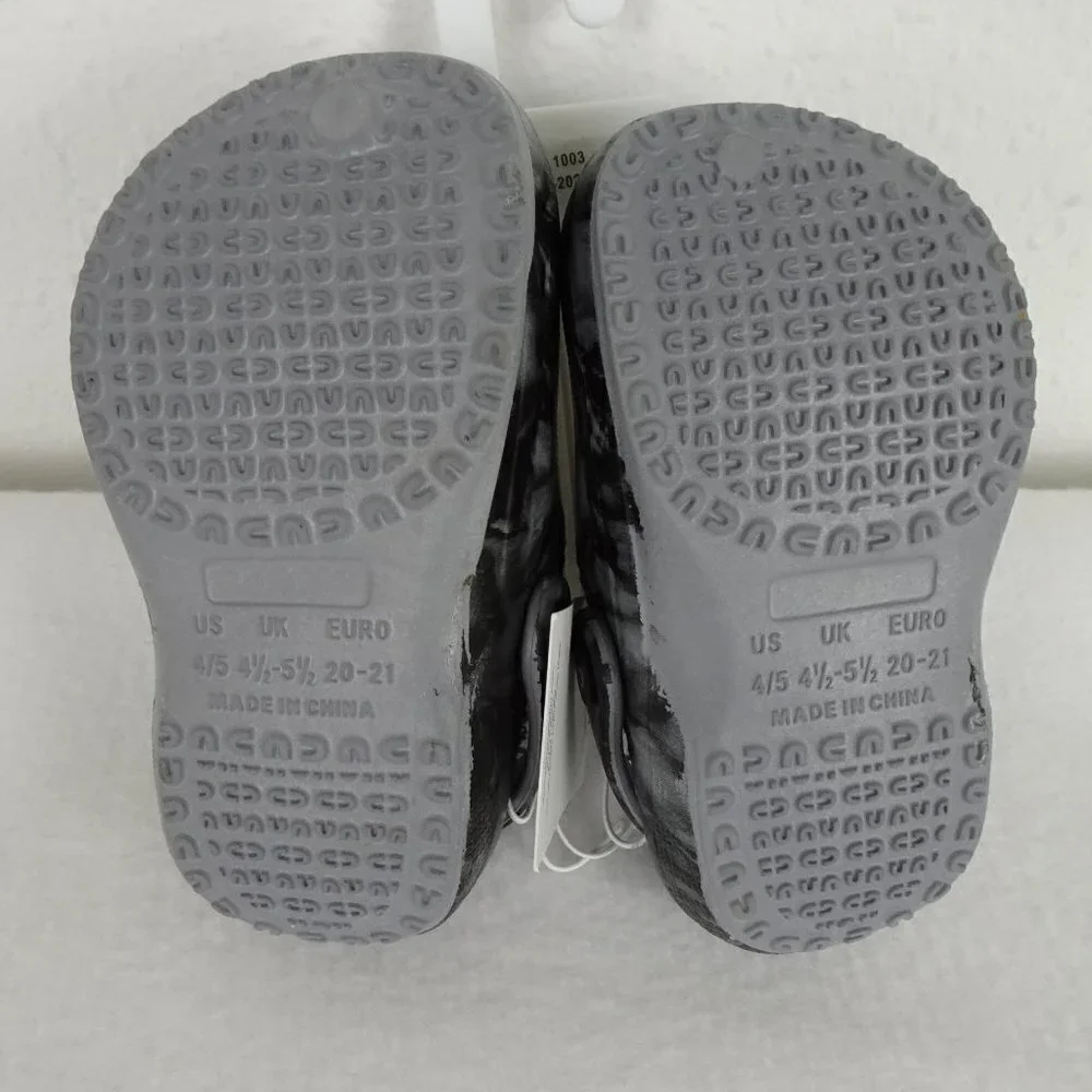 Capelli Camo Shoe Clog Muck Slip On Gray Lined Size 4 -5 Boys
